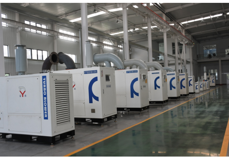 Weifang Fuyuan 12 models of air suspension blowers were selected into the 